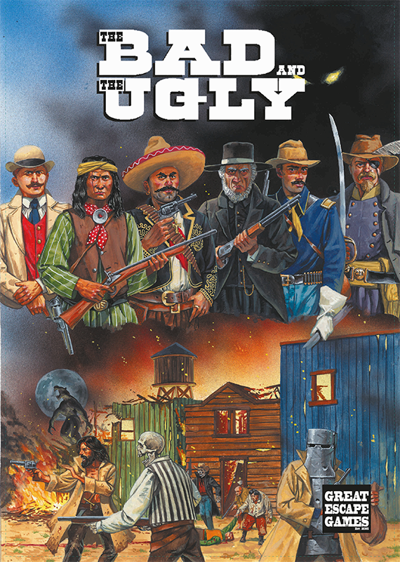 The Bad & The Ugly - Dead Man's Hand Sourcebook (inc. 54 card deck) plus full Set of Faction Cards