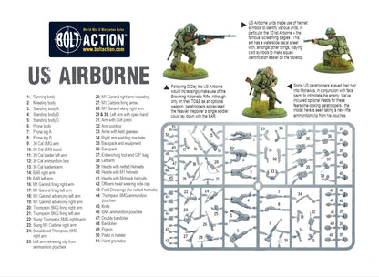 Bolt Action: USA - US Airborne plastic boxed set
