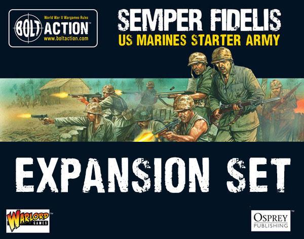 Bolt Action: USA - USMC Starter Army Expansion Set