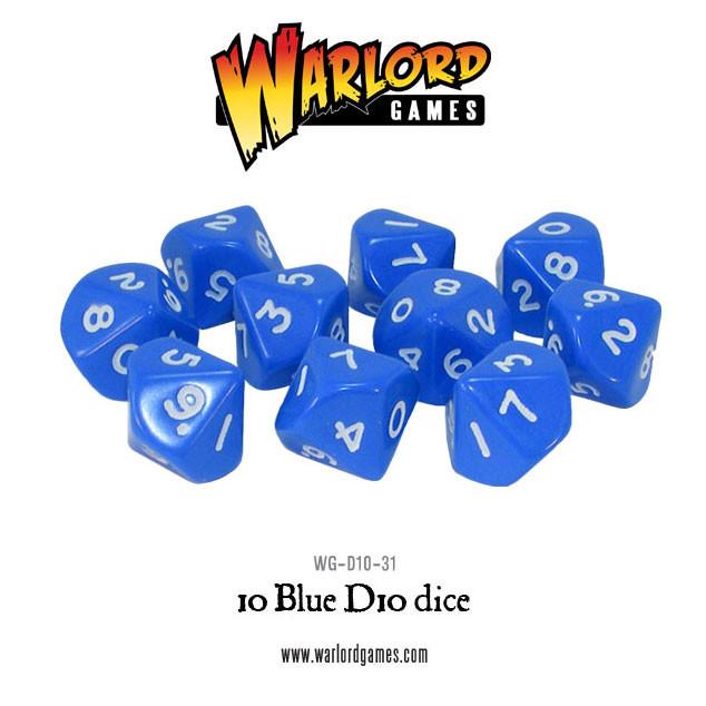 Black Seas: 10 Blue D10
