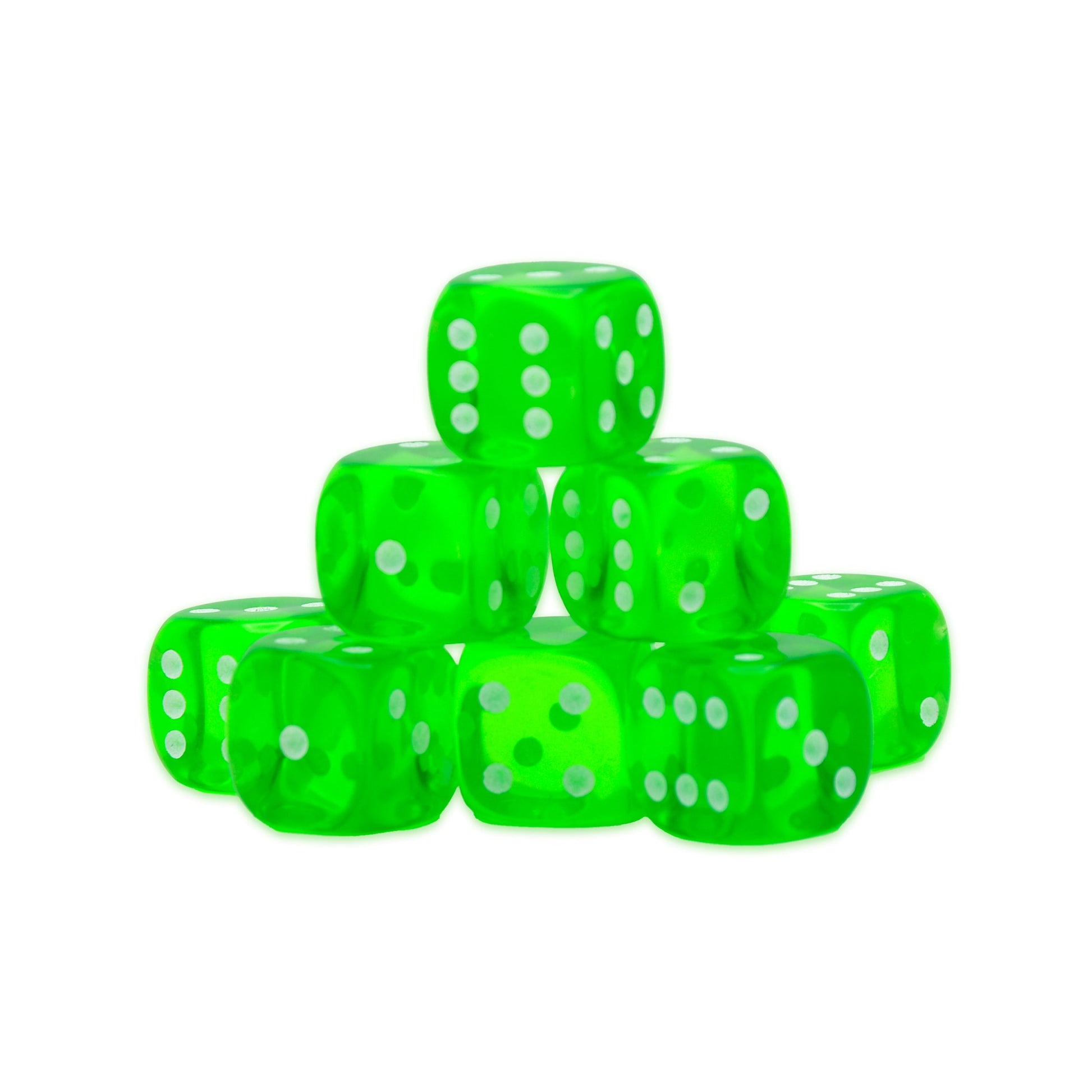 Black Seas: Emerald D6 Dice