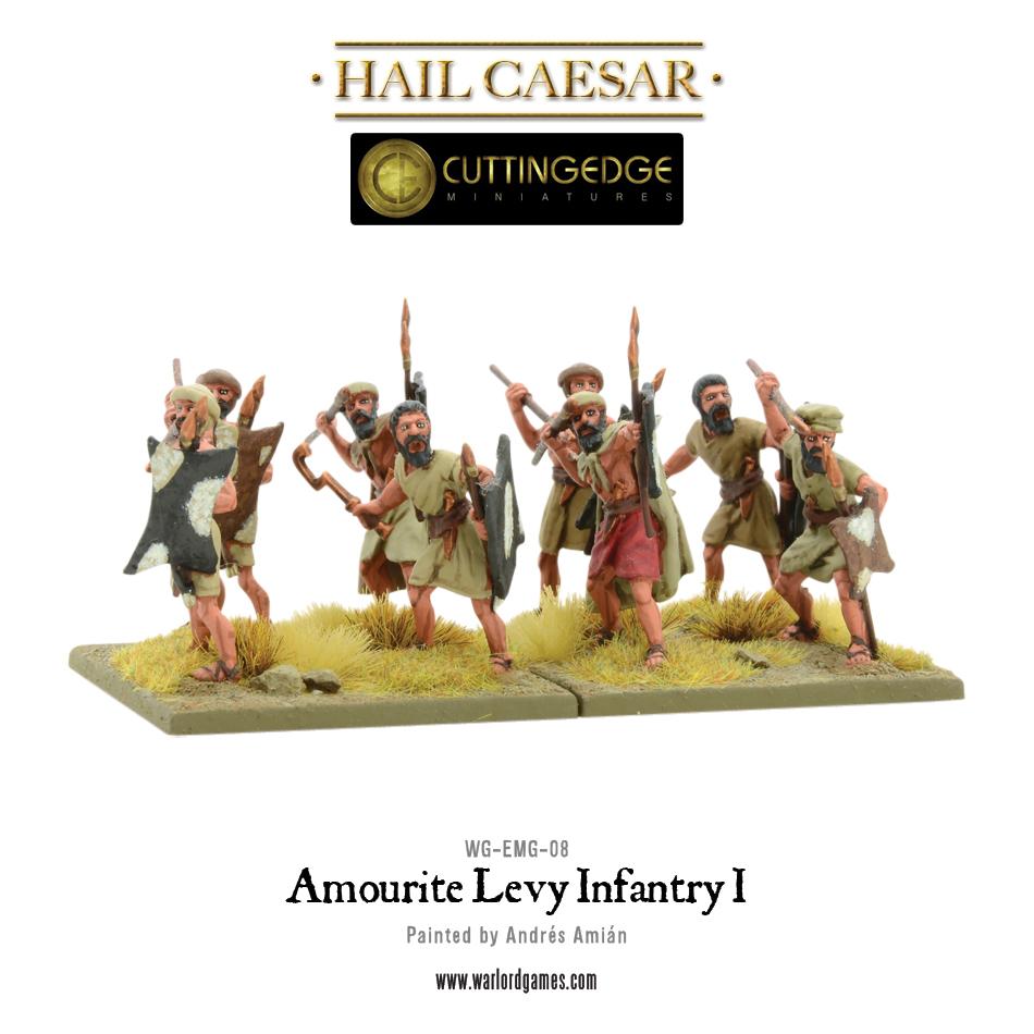 Hail Caesar: Early/Middle Bronze Age - Amorite Levy Infantry I