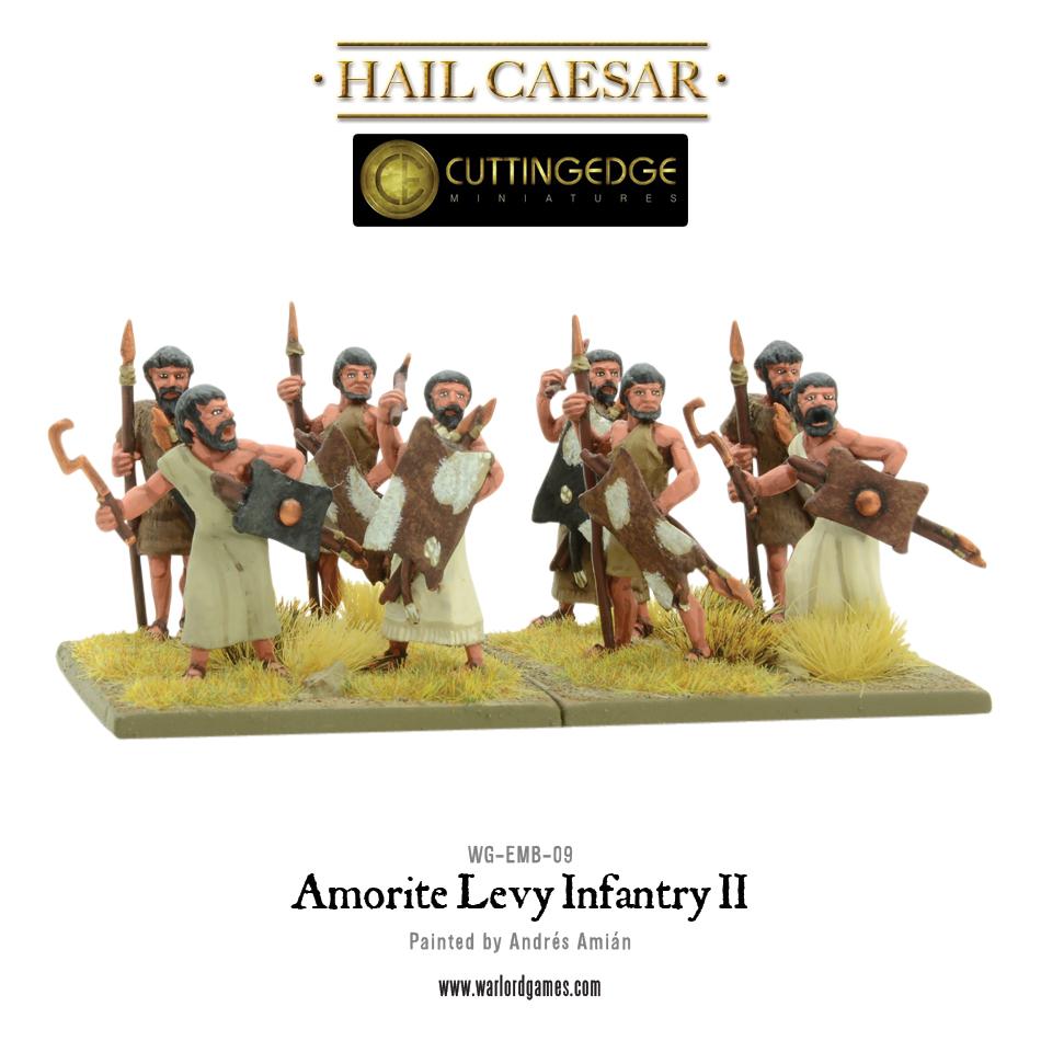 Hail Caesar: Early/Middle Bronze Age - Amorite Levy Infantry II