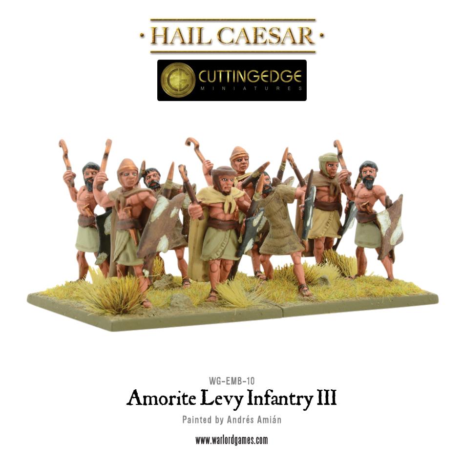 Hail Caesar: Early/Middle Bronze Age - Amorite Levy Infantry III