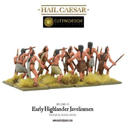 Hail Caesar: Early/Middle Bronze Age - Early Highlander javelinmen