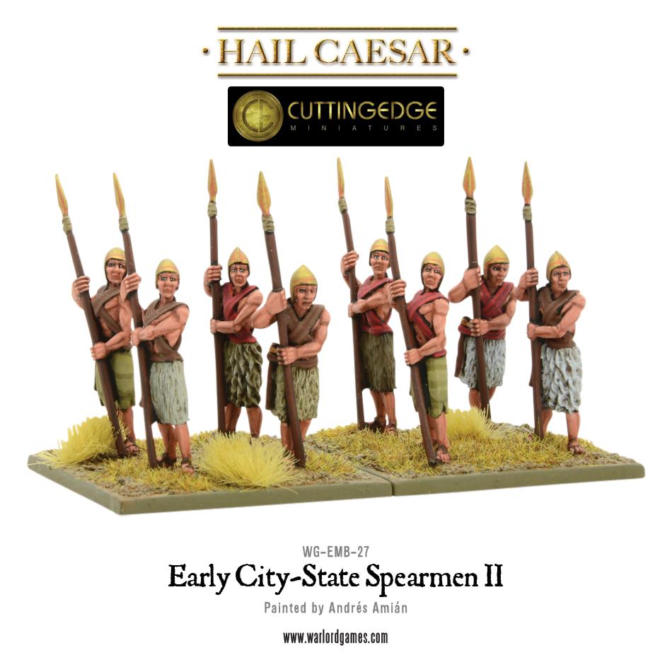 Hail Caesar: Early/Middle Bronze Age - Early City-State Spearmen II