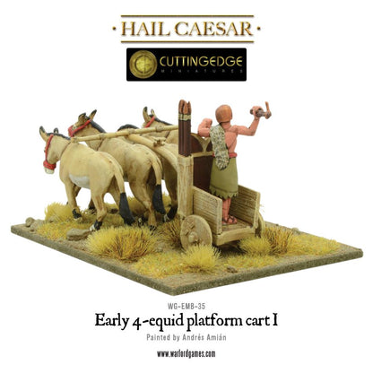 Hail Caesar: Early/Middle Bronze Age - Early 4-equid platform cart I