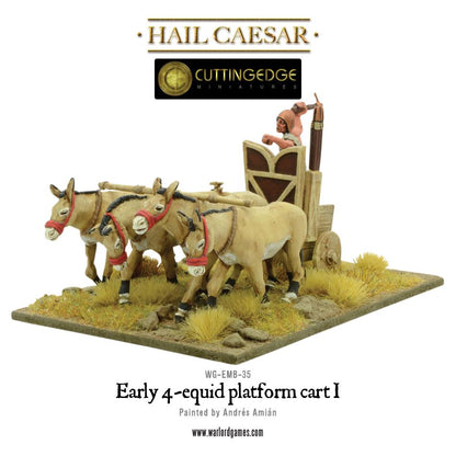 Hail Caesar: Early/Middle Bronze Age - Early 4-equid platform cart I