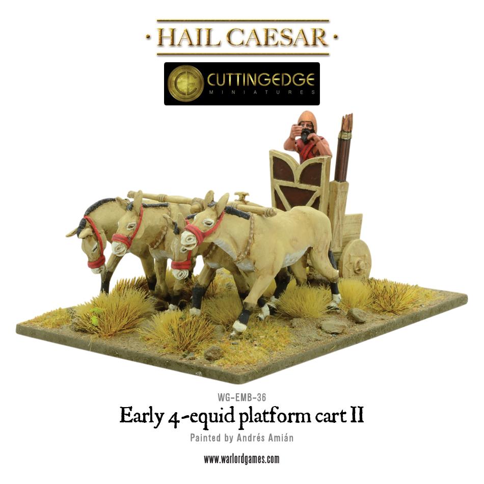 Hail Caesar: Early/Middle Bronze Age - Early 4-equid platform cart II