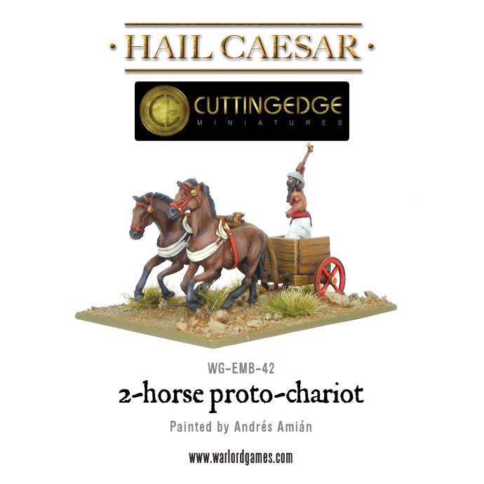 Hail Caesar: Early/Middle Bronze Age - 2-horse proto chariot