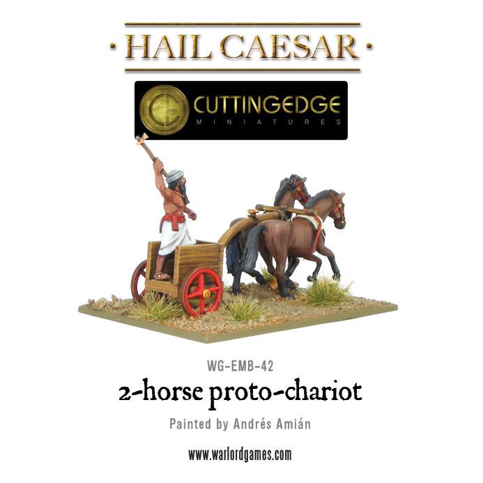 Hail Caesar: Early/Middle Bronze Age - 2-horse proto chariot