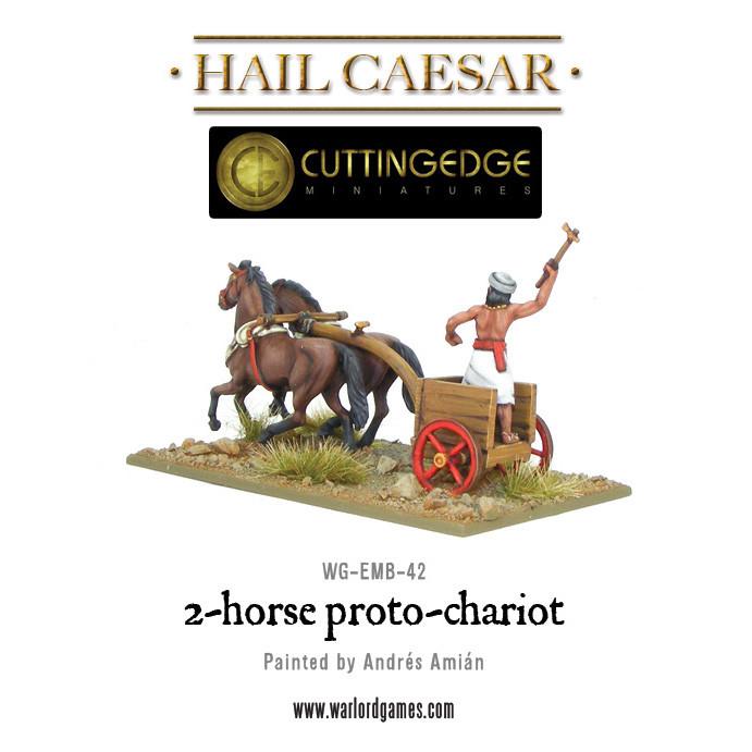 Hail Caesar: Early/Middle Bronze Age - 2-horse proto chariot