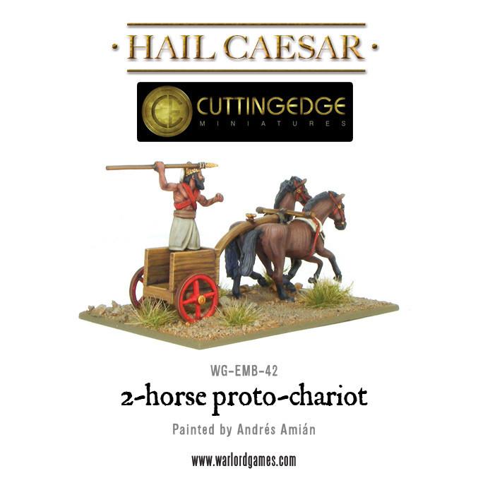 Hail Caesar: Early/Middle Bronze Age - 2-horse proto chariot