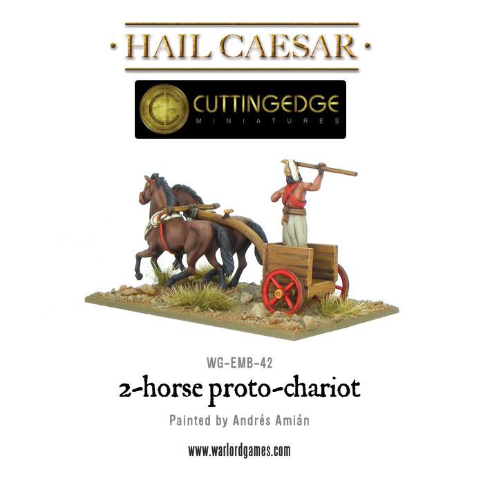 Hail Caesar: Early/Middle Bronze Age - 2-horse proto chariot