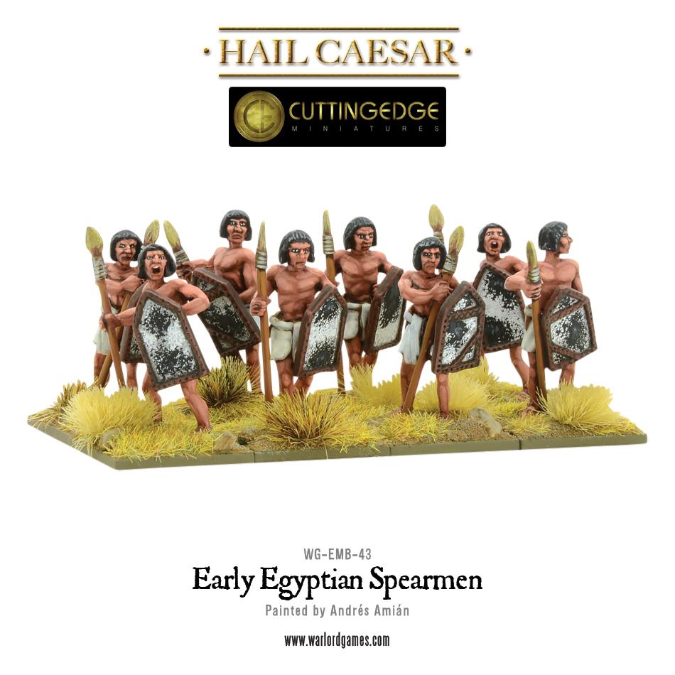 Hail Caesar: Early/Middle Bronze Age - Early Egyptian Spearmen