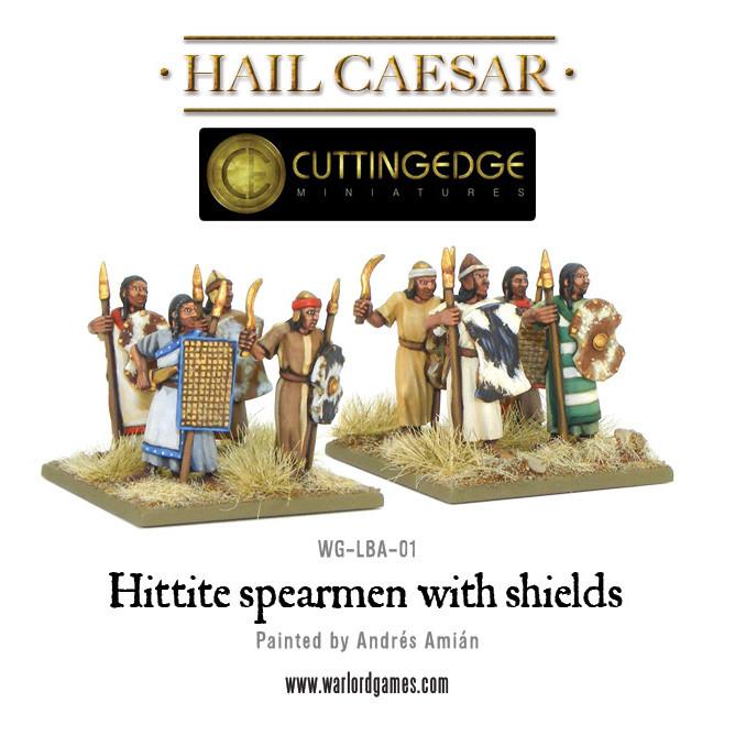 Hail Caesar: Early/Middle Bronze Age - Hittite Spearmen with shields
