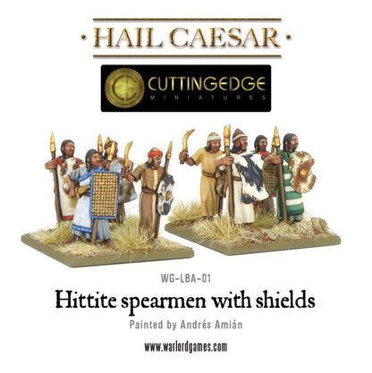 Hail Caesar: Early/Middle Bronze Age - Hittite Spearmen with shields