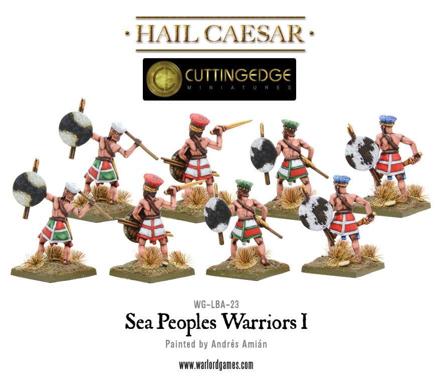 Hail Caesar: Early/Middle Bronze Age - Sea Peoples Warriors 1