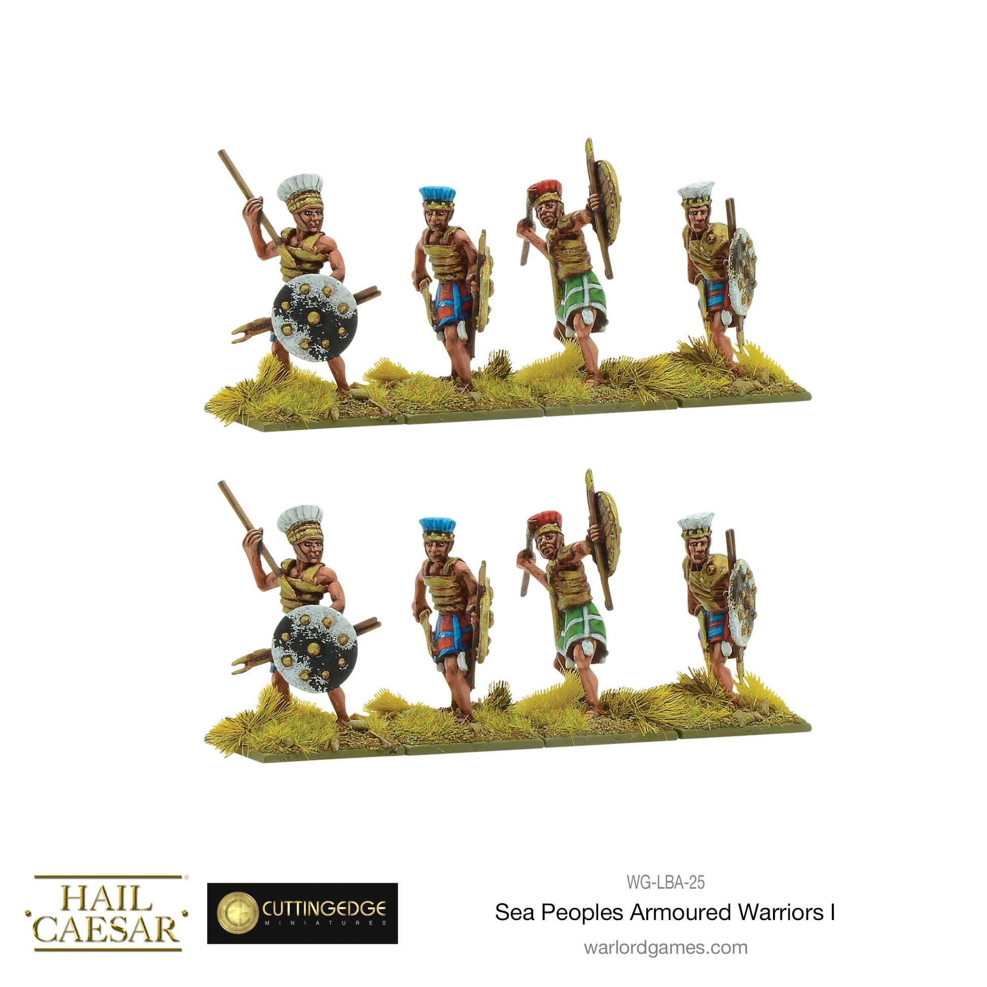 Hail Caesar: Early/Middle Bronze Age - Sea People Armoured Warriors I
