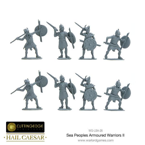 Hail Caesar: Early/Middle Bronze Age - Sea People Armoured Warriors II