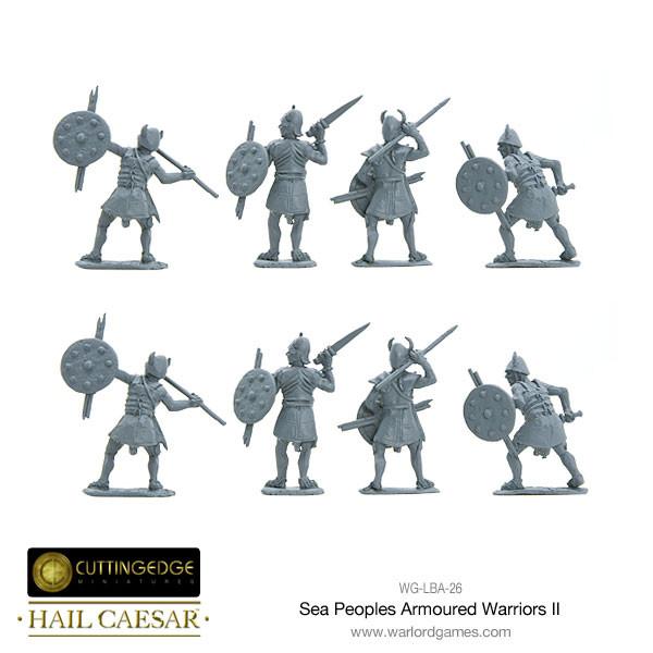 Hail Caesar: Early/Middle Bronze Age - Sea People Armoured Warriors II