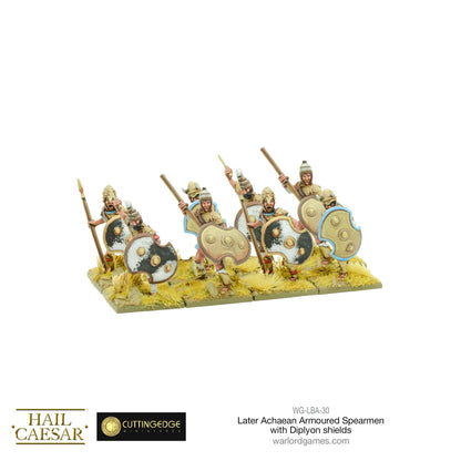 Hail Caesar: Early/Middle Bronze Age - Later Achaean Armoured Spearmen with Diplyon Shield