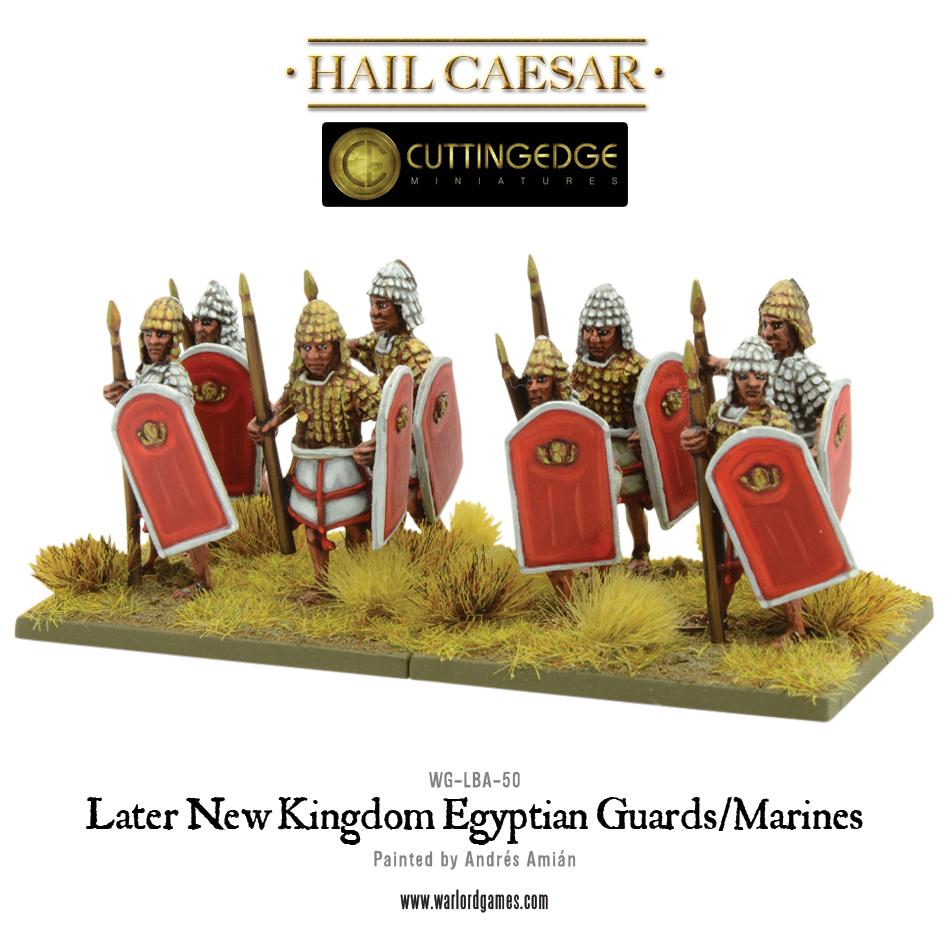 Hail Caesar: Early/Middle Bronze Age - Later New Kingdom Egyptian Guard / Marines