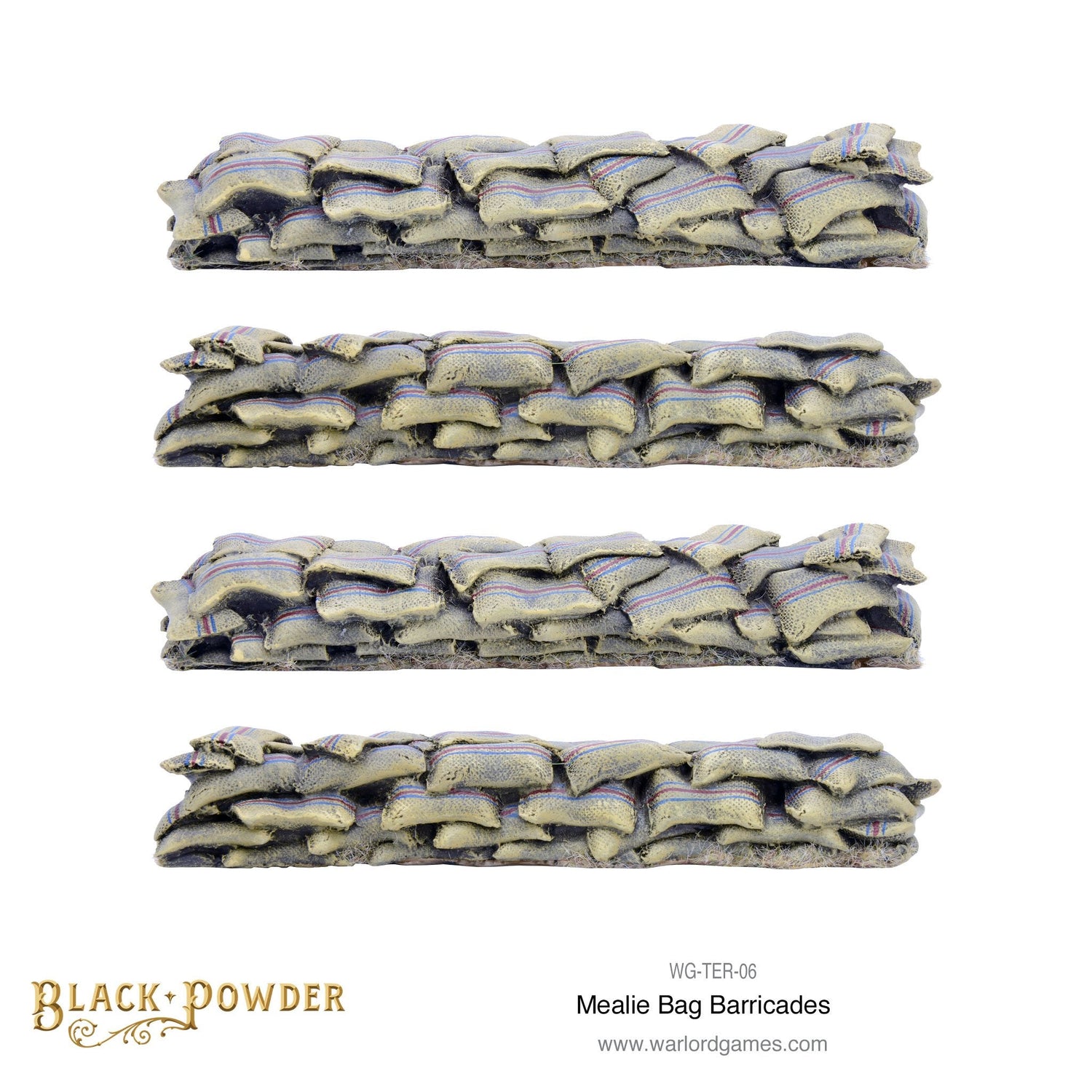 Black Powder: Anglo-Zulu War Mealie Bag barricade set