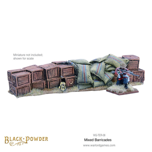 Black Powder: Anglo-Zulu War  Mixed Barricade set