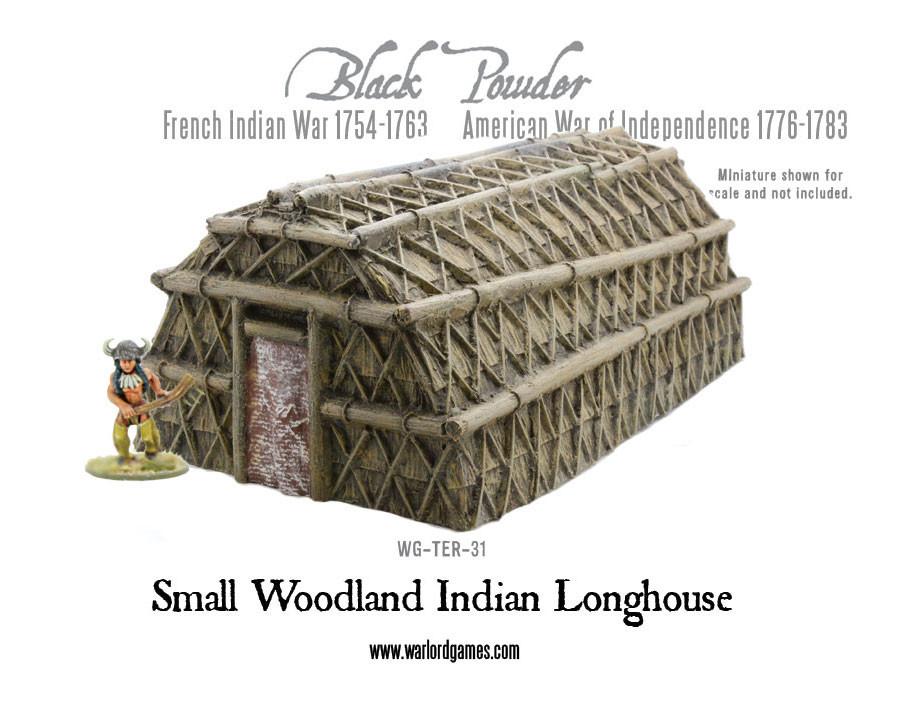Black Powder: Small Woodland Indian Longhouse