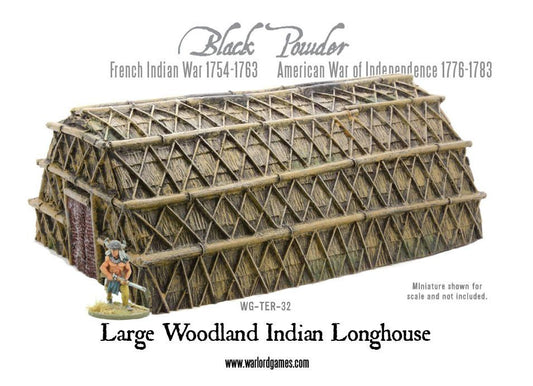 Black Powder: Large Woodland Indian Longhouse
