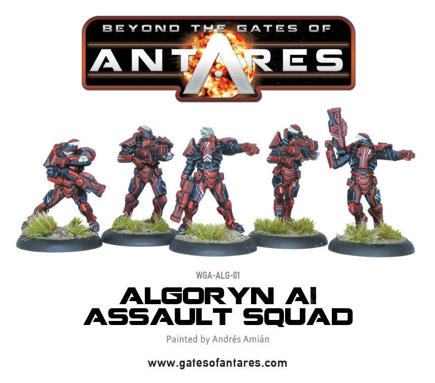 Gates of Antares: Algoryn - Algoryn AI Assault Squad