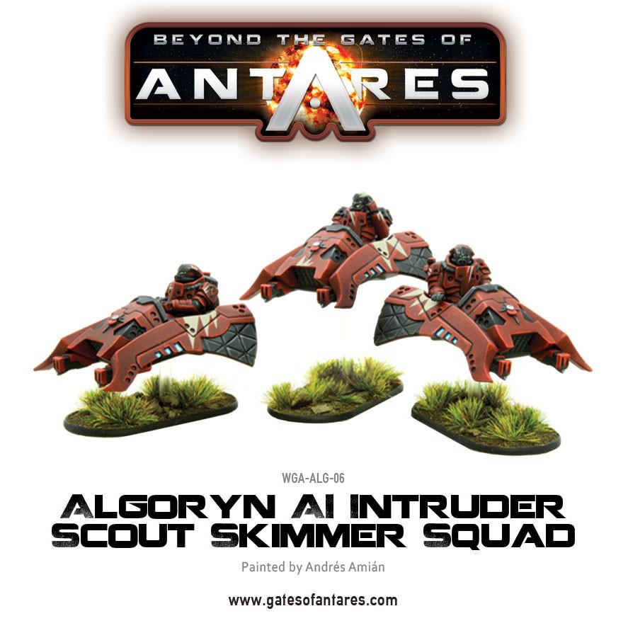 Gates of Antares: Algoryn - Algoryn AI Intruder scout skimmer squad