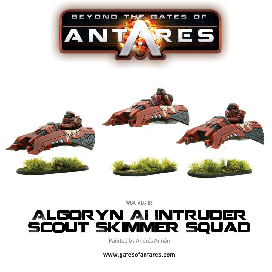 Gates of Antares: Algoryn - Algoryn AI Intruder scout skimmer squad