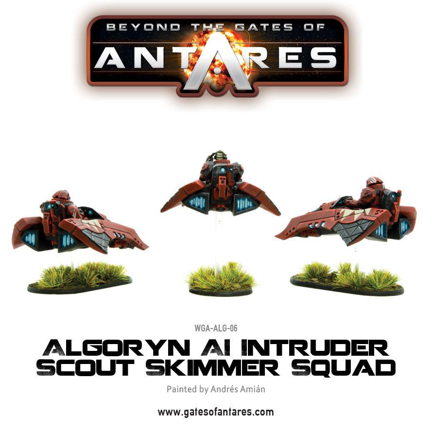 Gates of Antares: Algoryn - Algoryn AI Intruder scout skimmer squad