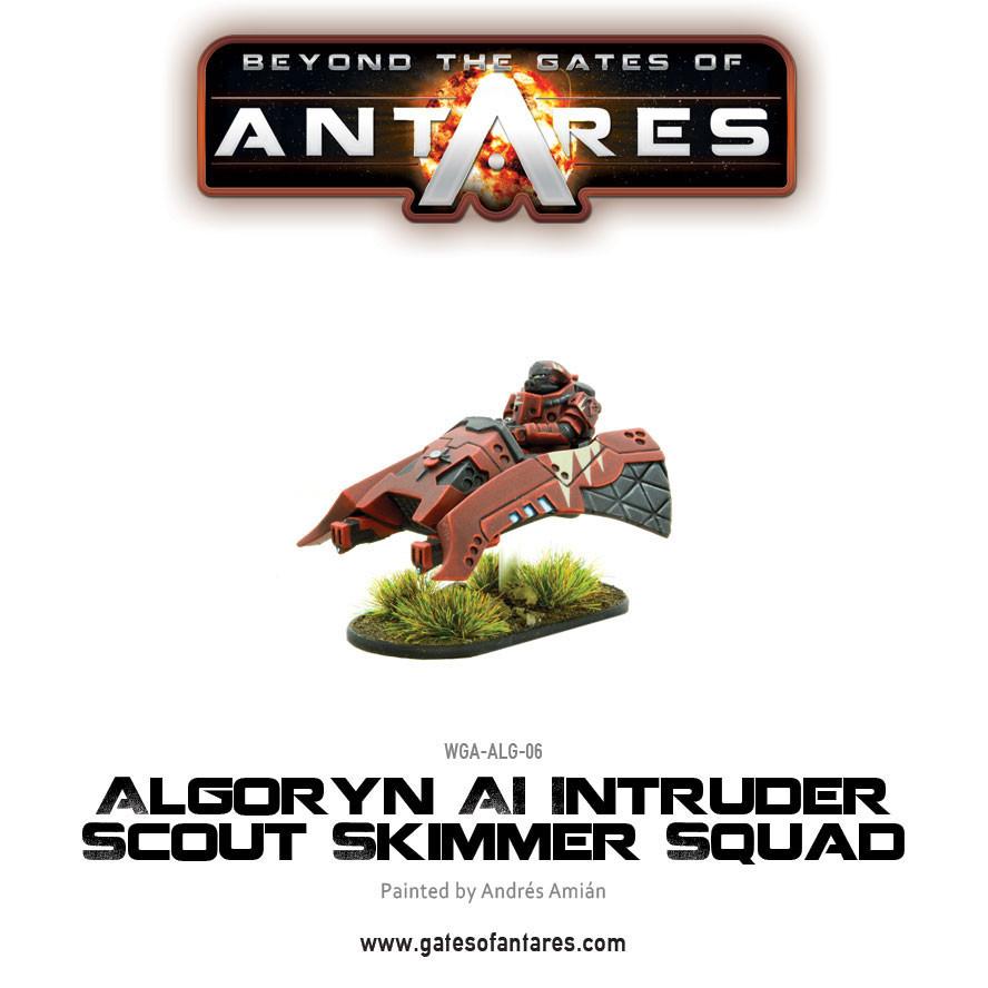 Gates of Antares: Algoryn - Algoryn AI Intruder scout skimmer squad