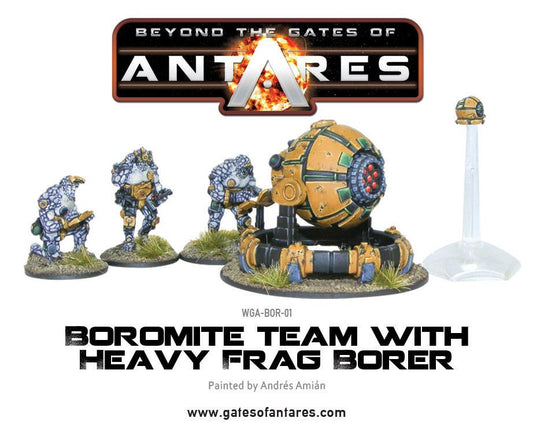 Gates of Antares: Boromite - Boromite team with Heavy Frag Borer