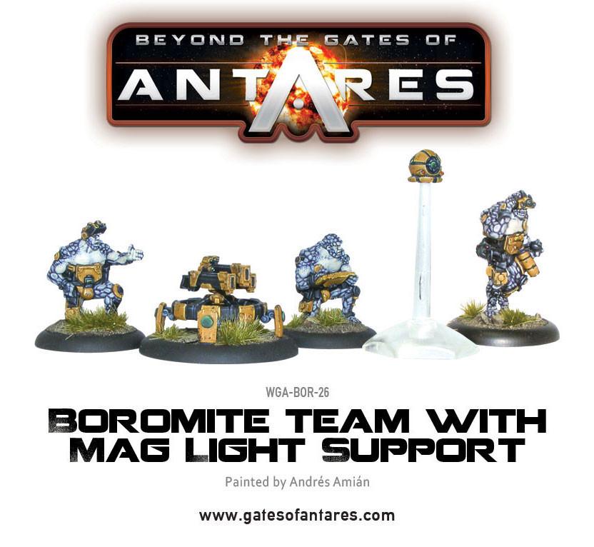 Gates of Antares: Boromite - Boromite team with Mag Light Support