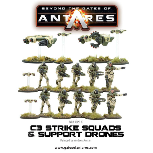 Gates of Antares: Concord - Concord Strike Squad & Support Drones