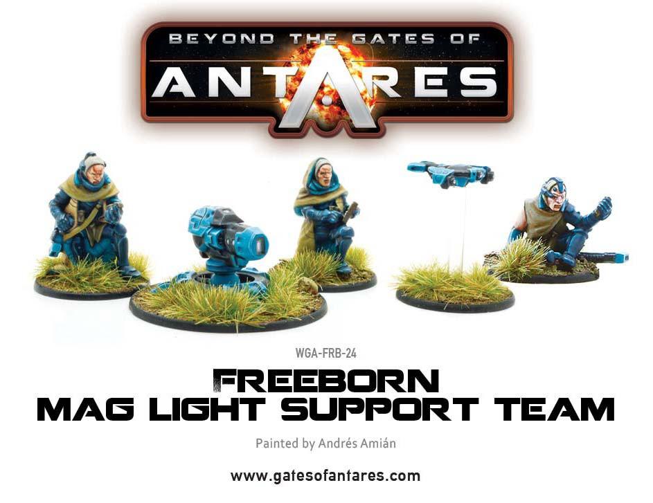 Gates of Antares: Freeborn - Freeborn Support Team with Mag Light Support