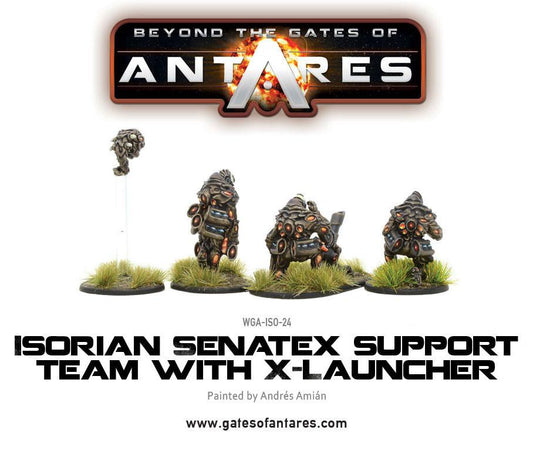 Gates of Antares: Isorian - Isorian Senatex support team with X-Launcher