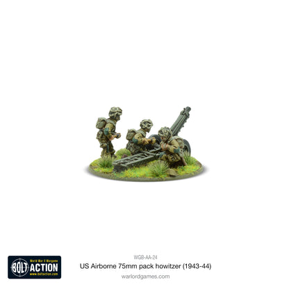Bolt Action: USA - US Airborne 75mm pack howitzer light artillery
