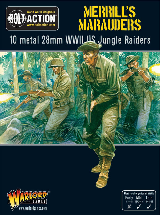 Bolt Action: USA - Merrill's Marauders Squad