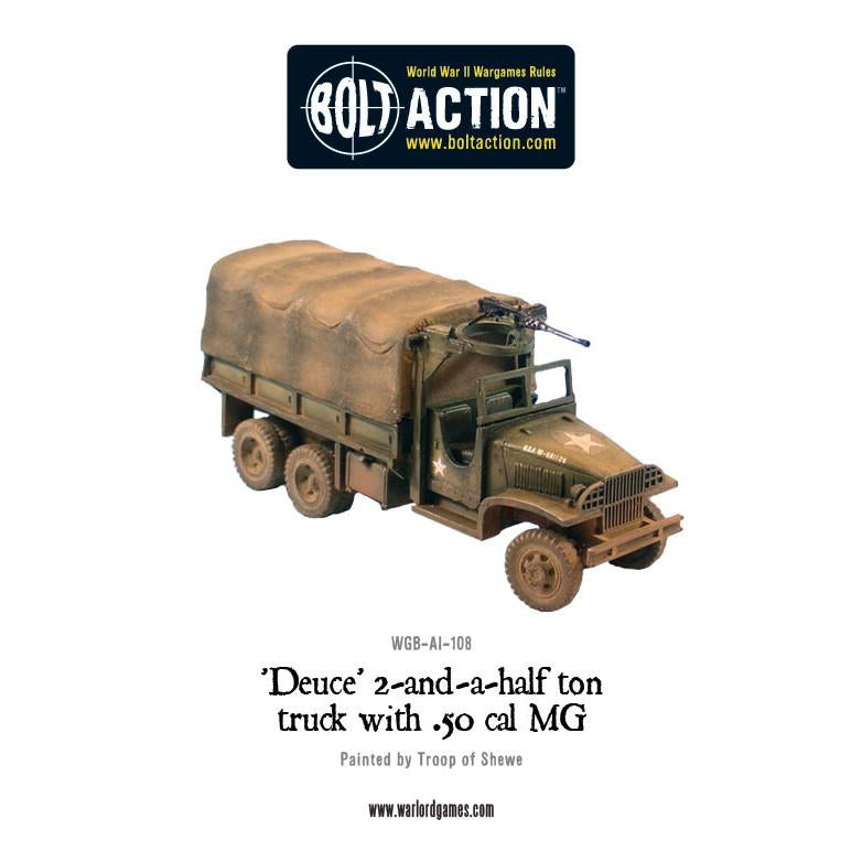 Bolt Action: USA - Deuce' 2-and-a-half ton truck with 50cal.MG