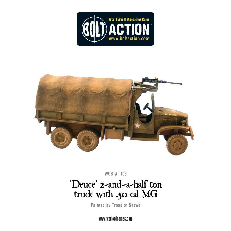Bolt Action: USA - Deuce' 2-and-a-half ton truck with 50cal.MG