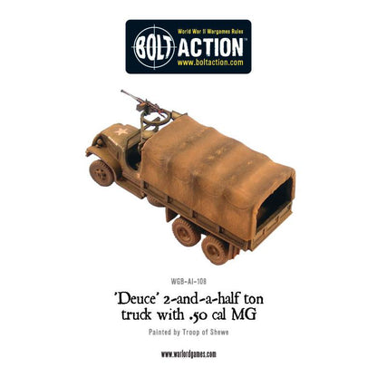 Bolt Action: USA - Deuce' 2-and-a-half ton truck with 50cal.MG