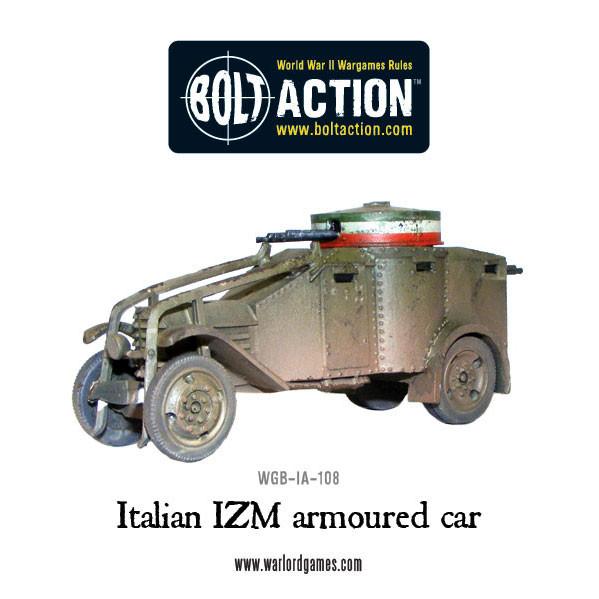 Bolt Action: Italian IZM armoured car