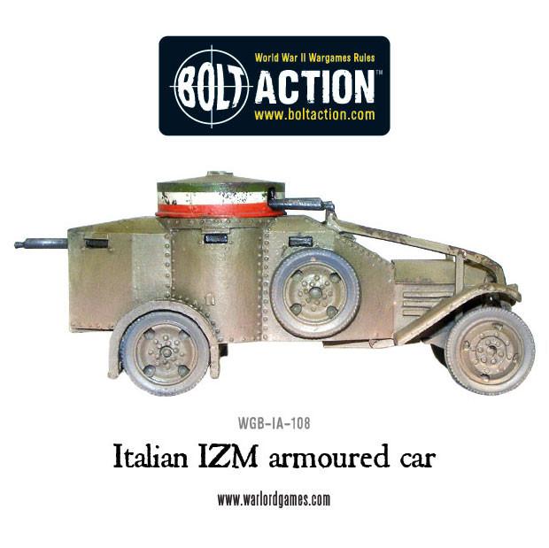 Bolt Action: Italian IZM armoured car
