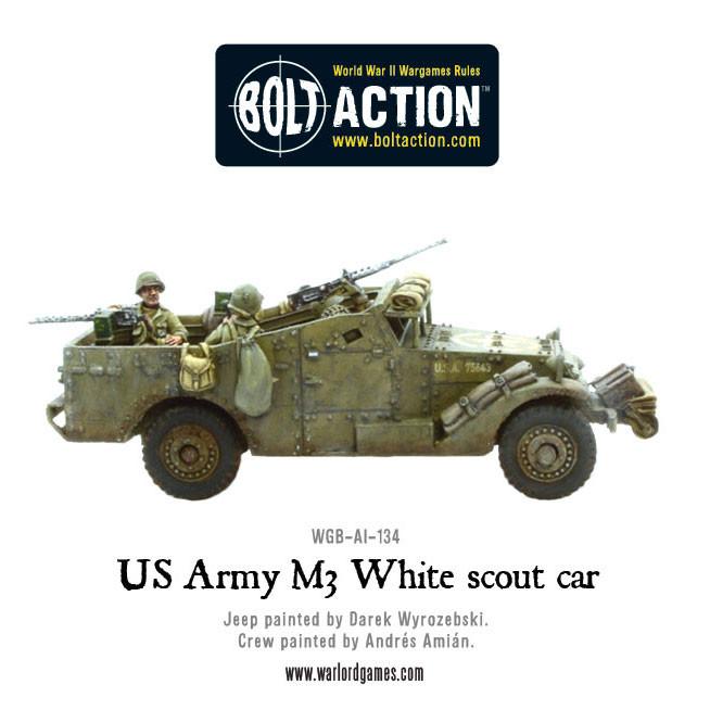 Bolt Action: USA - US Army M3 White scout car