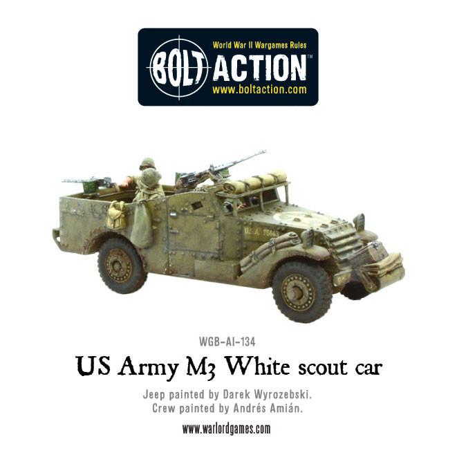 Bolt Action: USA - US Army M3 White scout car